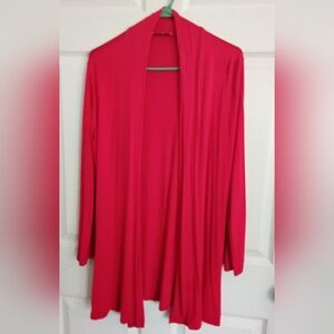 Profile Apparel Elegant Red Women's Carnigan Sweater